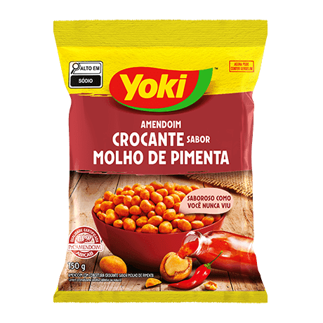 AMENDOIM CROCANTE MOLHO PIMENTA 150g