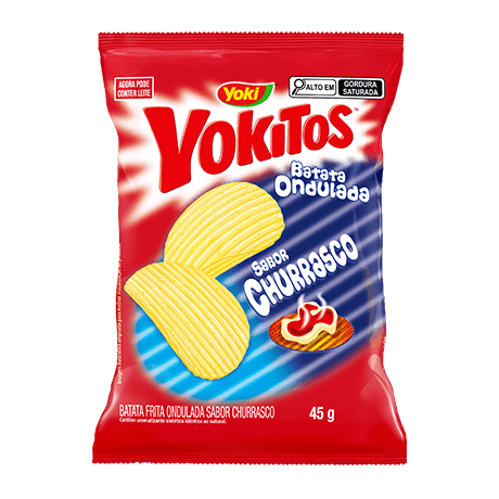 Batata Ondulada Churrasco 45 g