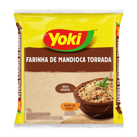 Farinha de Mandioca Torrada 4 kg